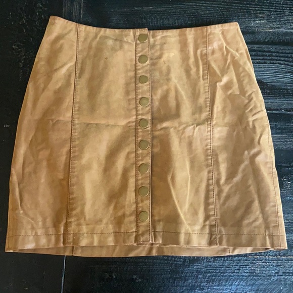 Free People Mini Skirt - Picture 1 of 4
